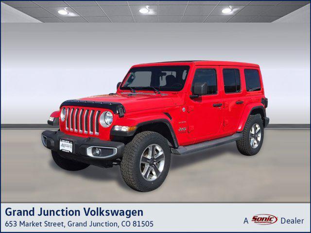 used 2019 Jeep Wrangler Unlimited car, priced at $19,296