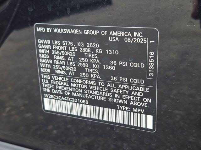 new 2026 Volkswagen Atlas Cross Sport car, priced at $47,083