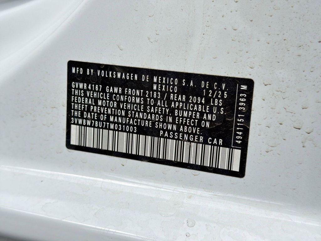 new 2026 Volkswagen Jetta car, priced at $26,547