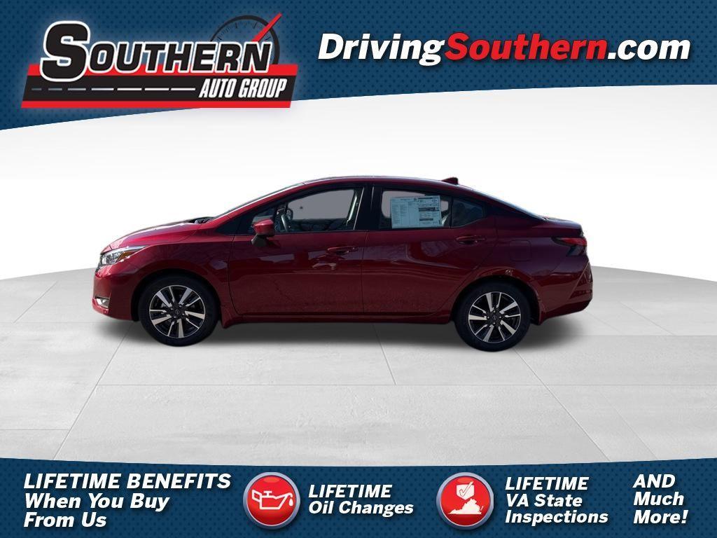 new 2025 Nissan Versa car, priced at $18,797
