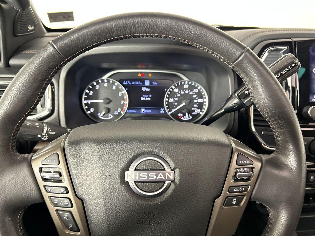 used 2024 Nissan Titan car, priced at $50,586