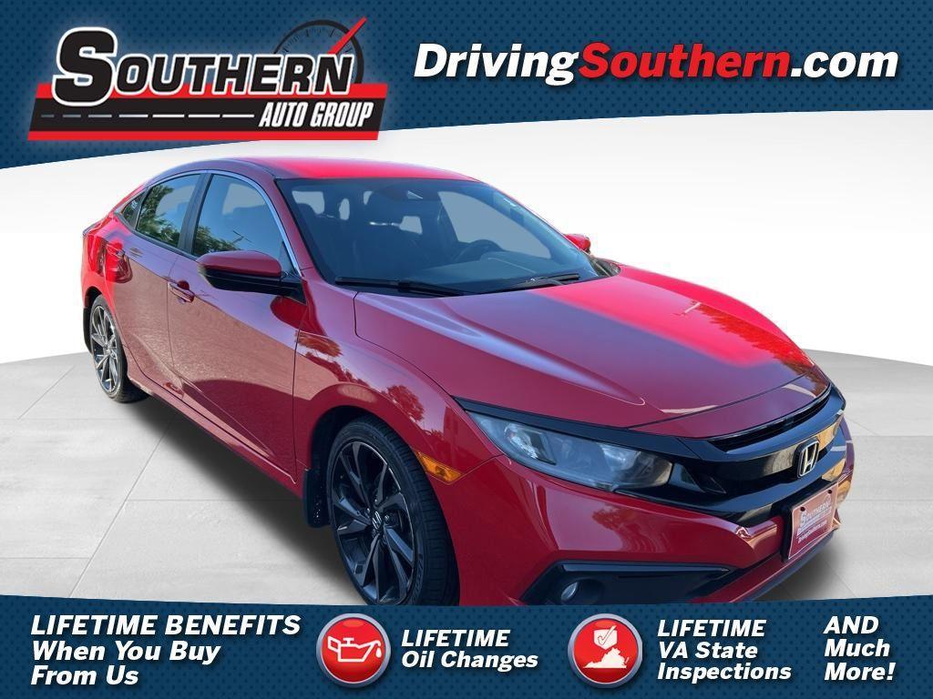 used 2020 Honda Civic car, priced at $19,985