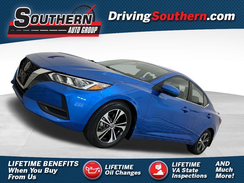 used 2021 Nissan Sentra car, priced at $15,650