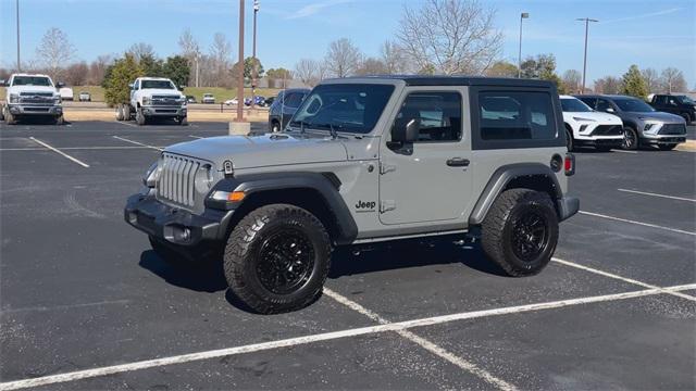 used 2022 Jeep Wrangler car, priced at $23,846