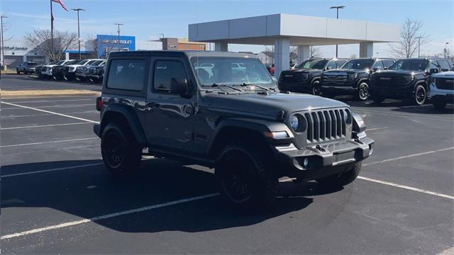 used 2022 Jeep Wrangler car, priced at $23,846