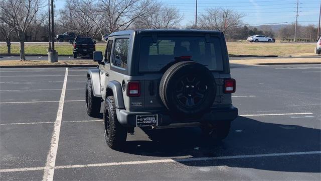 used 2022 Jeep Wrangler car, priced at $23,846