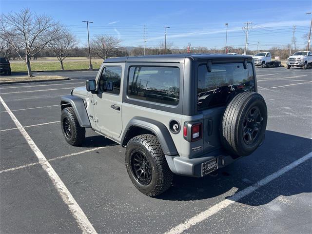 used 2022 Jeep Wrangler car, priced at $23,846