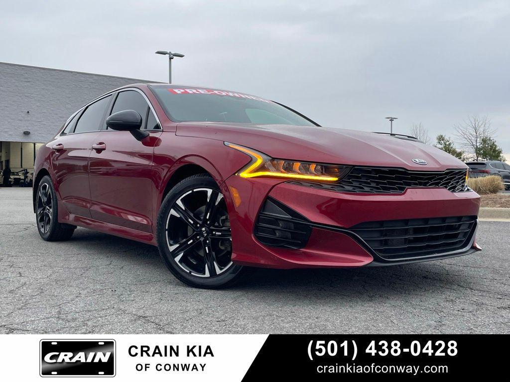 used 2021 Kia K5 car, priced at $19,730