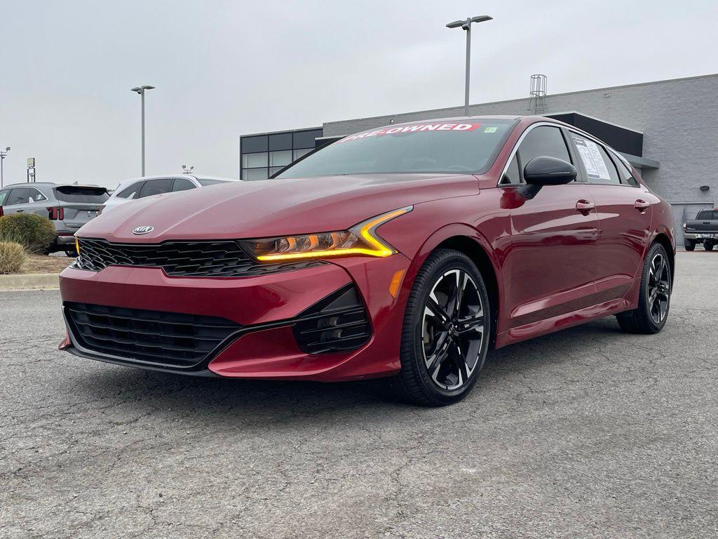 used 2021 Kia K5 car, priced at $19,730