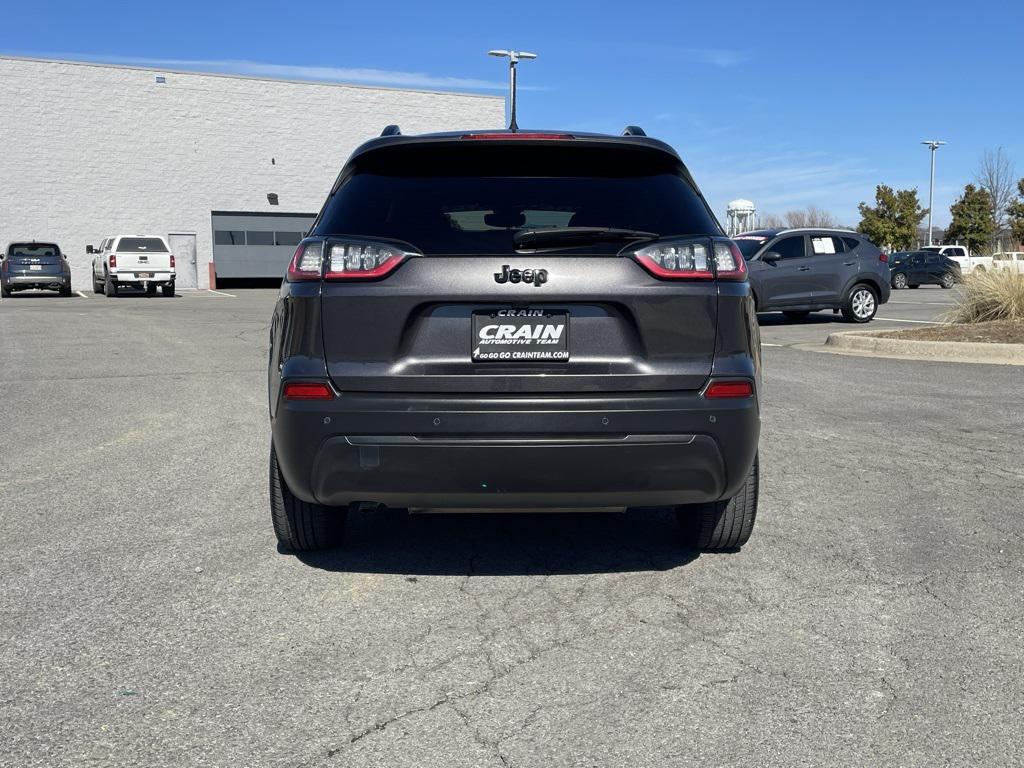 used 2021 Jeep Cherokee car, priced at $16,183