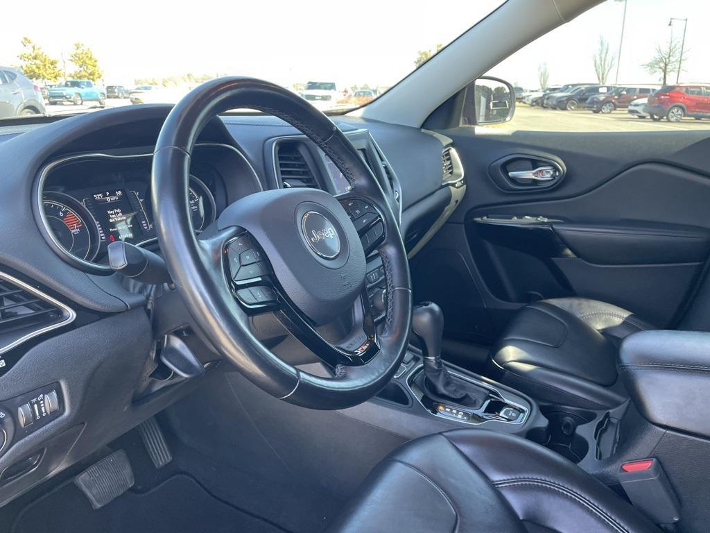 used 2021 Jeep Cherokee car, priced at $16,183