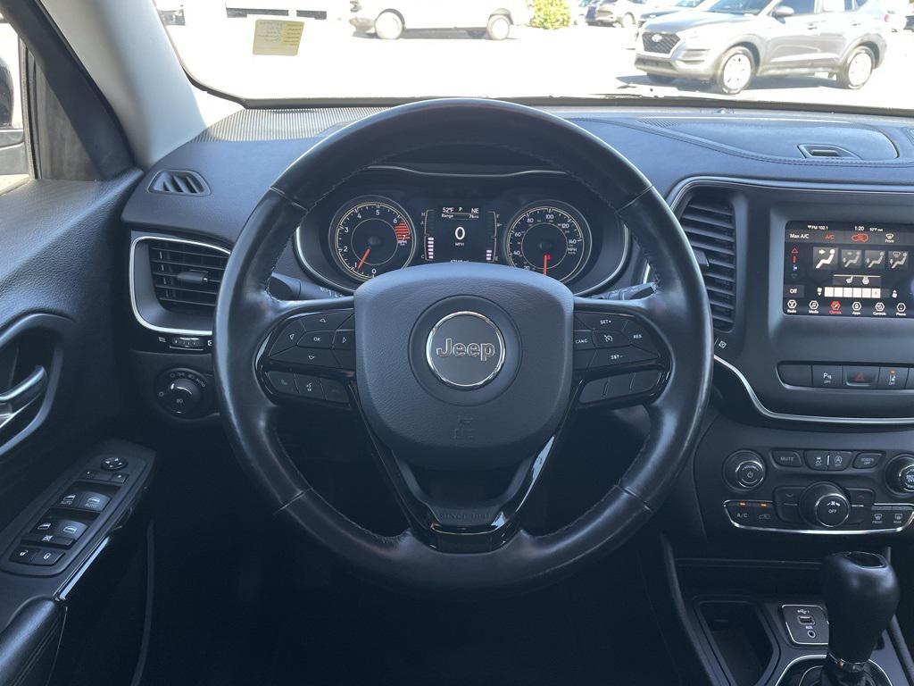 used 2021 Jeep Cherokee car, priced at $16,183