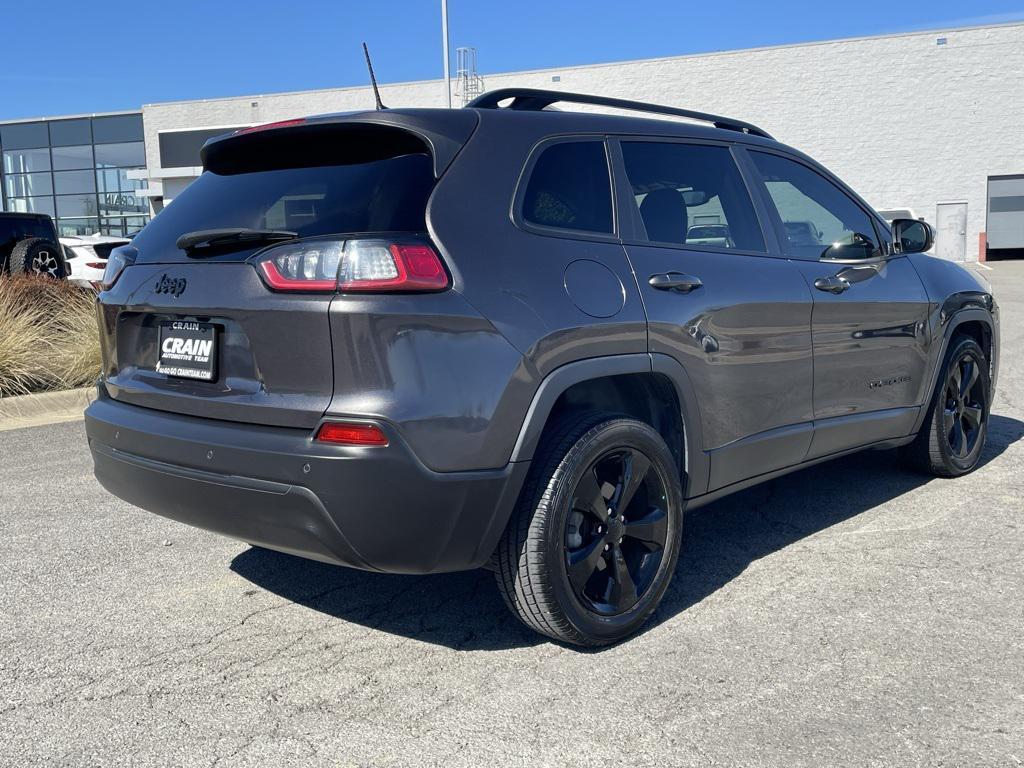 used 2021 Jeep Cherokee car, priced at $16,183
