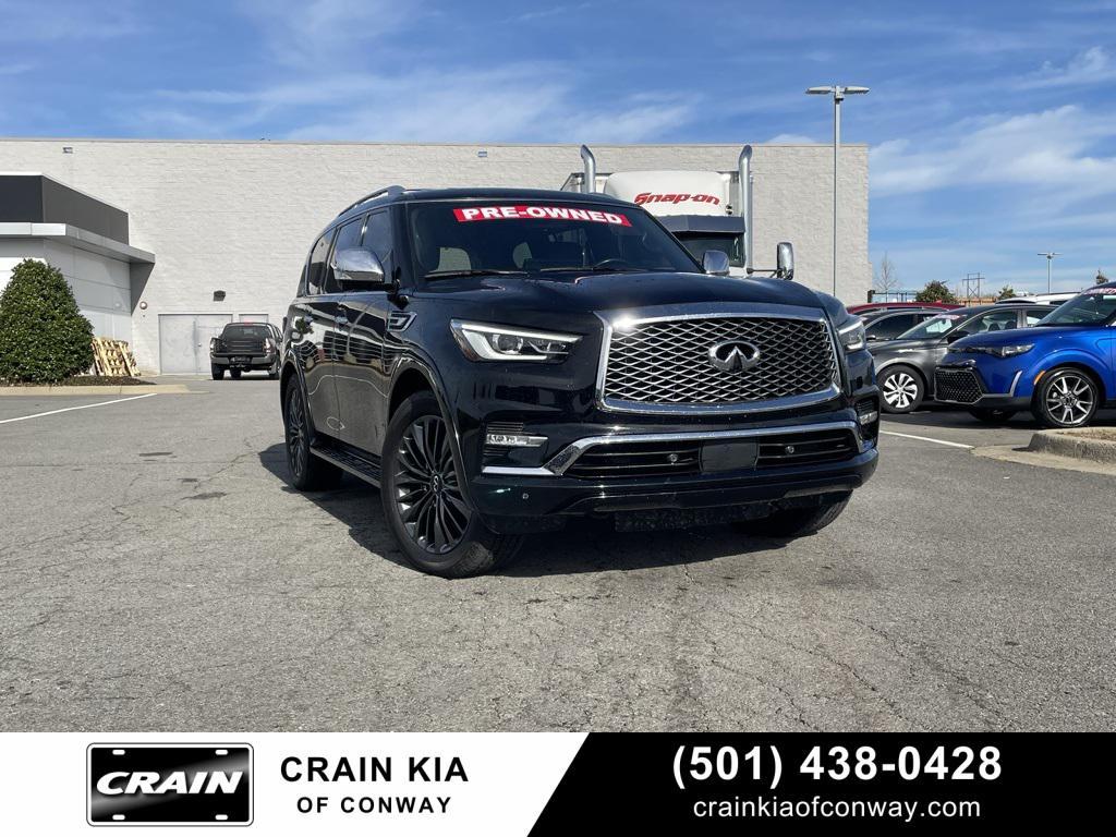 used 2023 INFINITI QX80 car, priced at $46,399