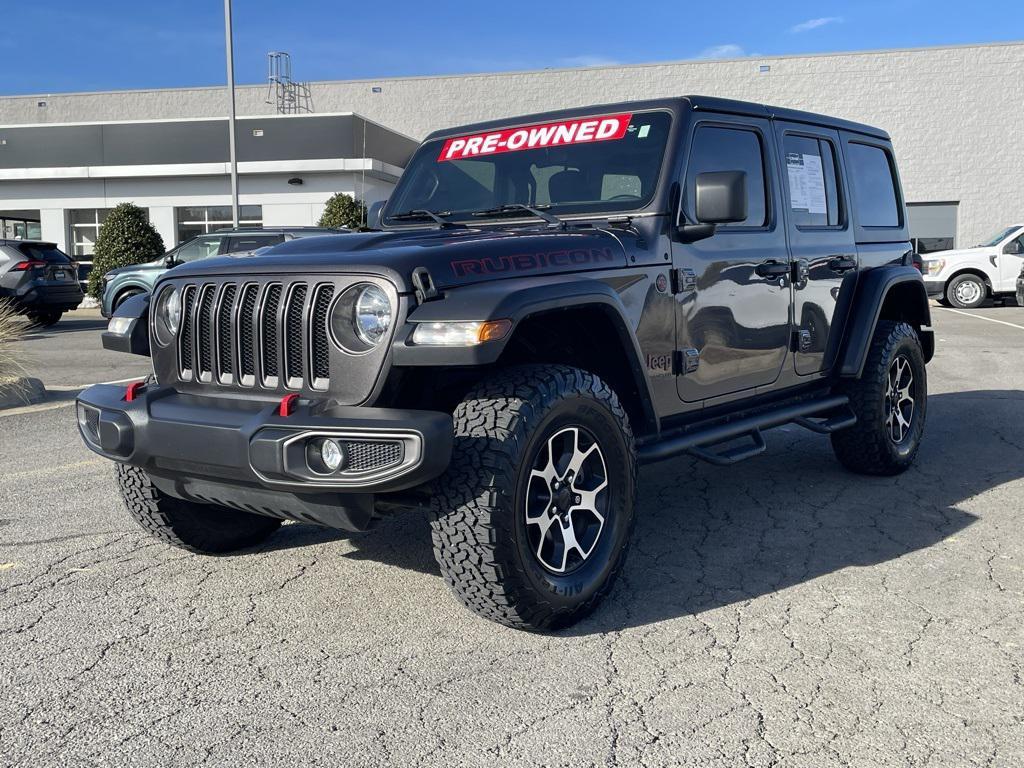 used 2020 Jeep Wrangler Unlimited car, priced at $32,112