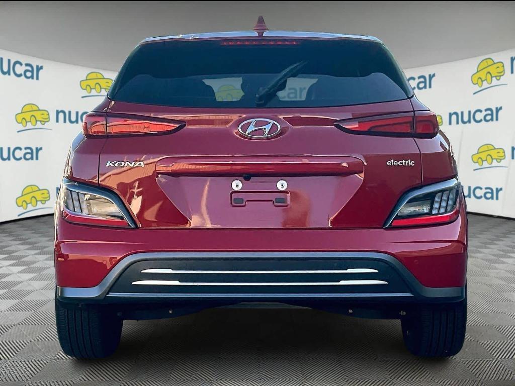 used 2023 Hyundai Kona EV car, priced at $21,300