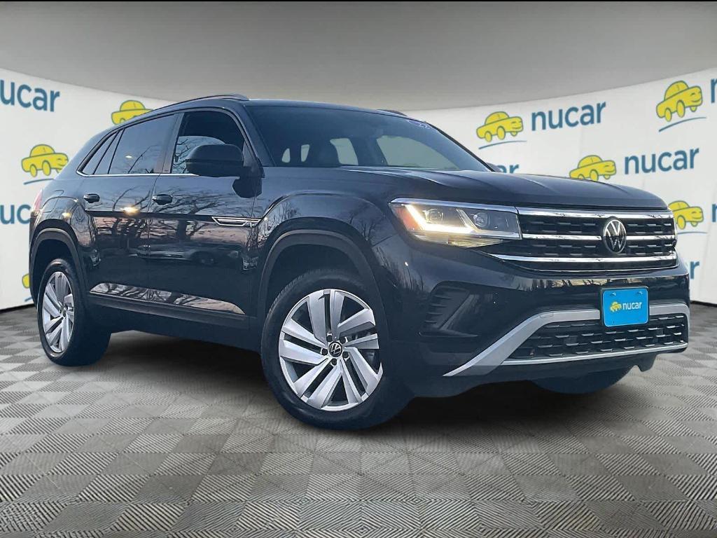 used 2022 Volkswagen Atlas Cross Sport car, priced at $26,680
