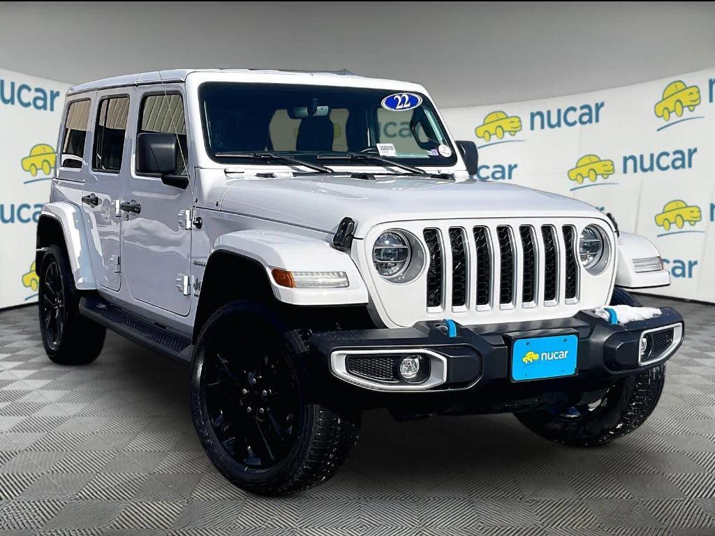 used 2022 Jeep Wrangler Unlimited 4xe car, priced at $26,990