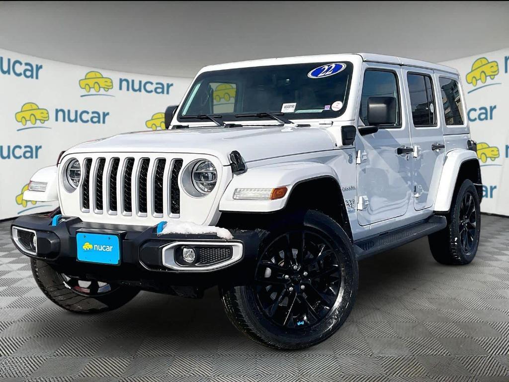 used 2022 Jeep Wrangler Unlimited 4xe car, priced at $26,990