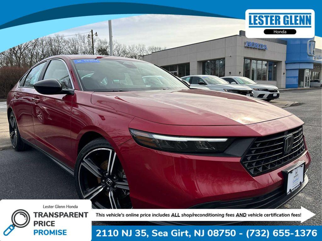used 2024 Honda Accord Hybrid car, priced at $26,835