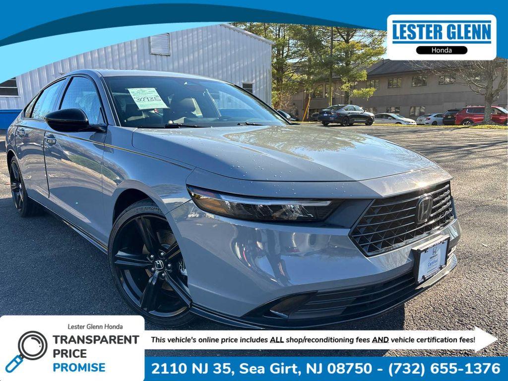 used 2023 Honda Accord Hybrid car, priced at $27,535