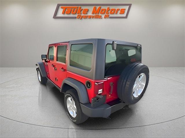 used 2014 Jeep Wrangler Unlimited car, priced at $14,000