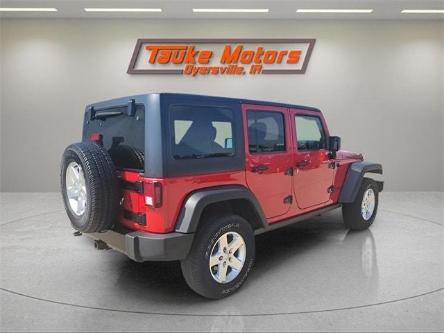 used 2014 Jeep Wrangler Unlimited car, priced at $14,000