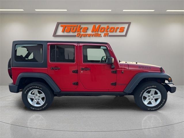 used 2014 Jeep Wrangler Unlimited car, priced at $14,000
