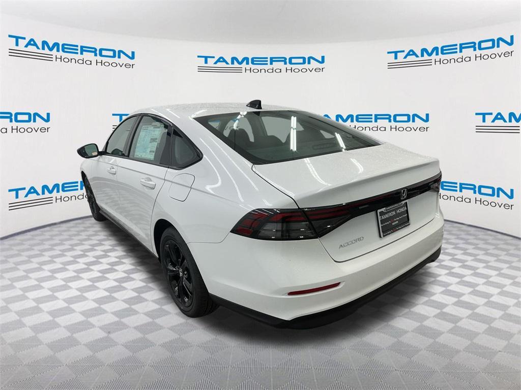 new 2025 Honda Accord car, priced at $32,210