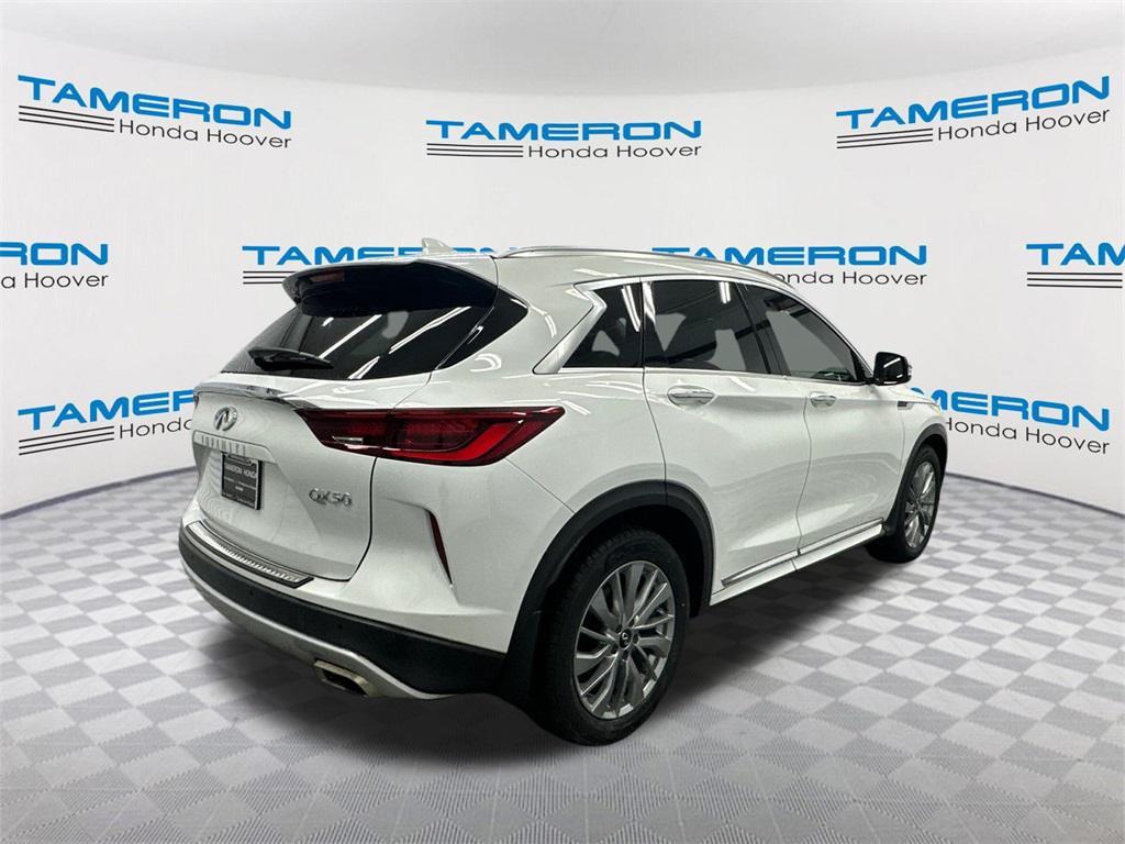 used 2023 INFINITI QX50 car, priced at $30,749