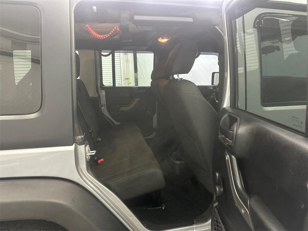 used 2016 Jeep Wrangler Unlimited car, priced at $16,595