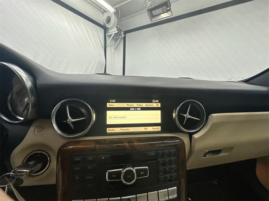 2012 Black Mercedes-Benz SLK-Class
