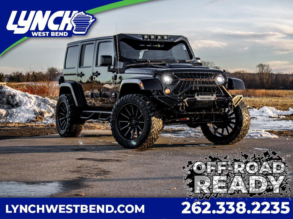 used 2017 Jeep Wrangler Unlimited car, priced at $17,499