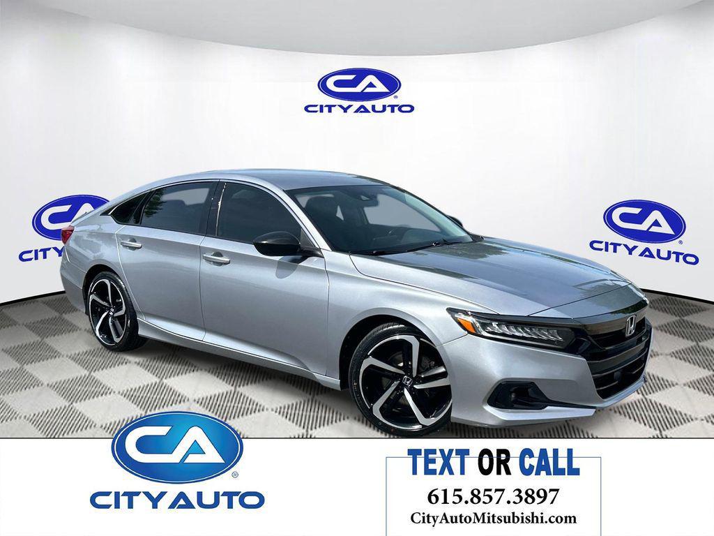 used 2021 Honda Accord car, priced at $22,722