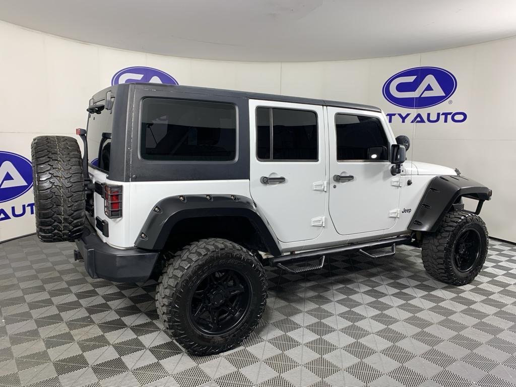 used 2014 Jeep Wrangler Unlimited car, priced at $13,990