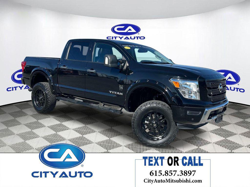 used 2022 Nissan Titan car, priced at $33,988