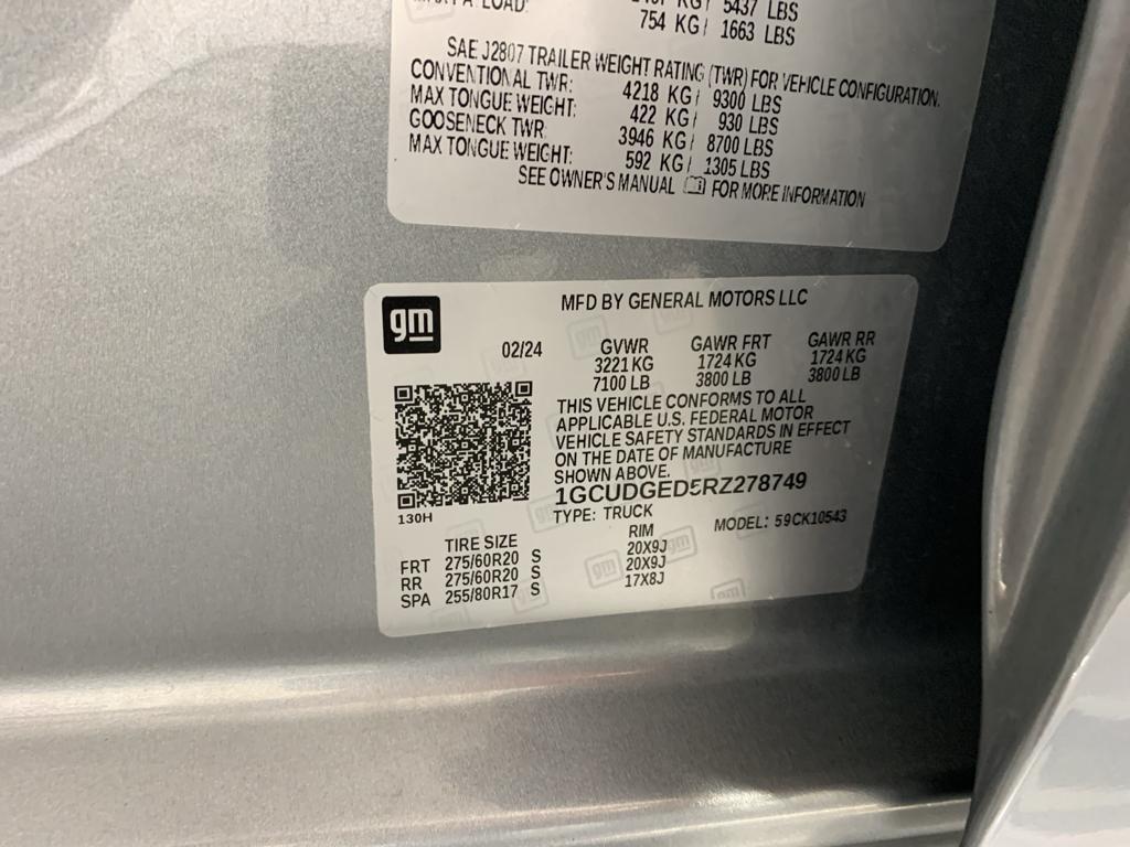 used 2024 Chevrolet Silverado 1500 car, priced at $40,825