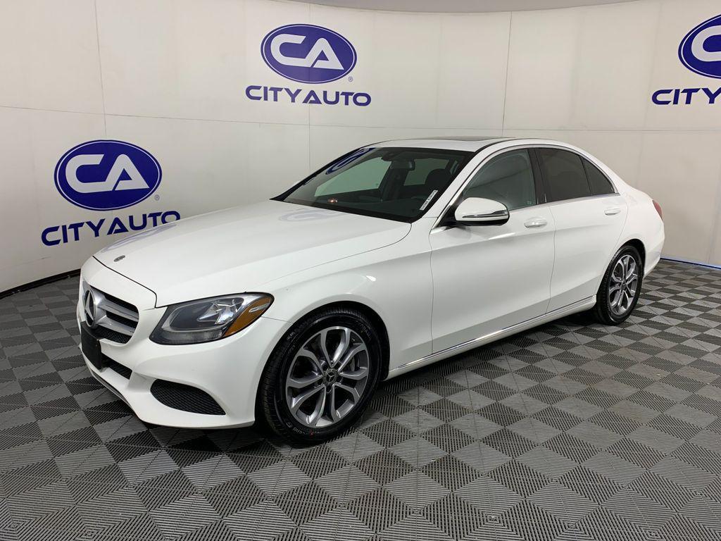 used 2018 Mercedes-Benz C-Class car, priced at $18,770