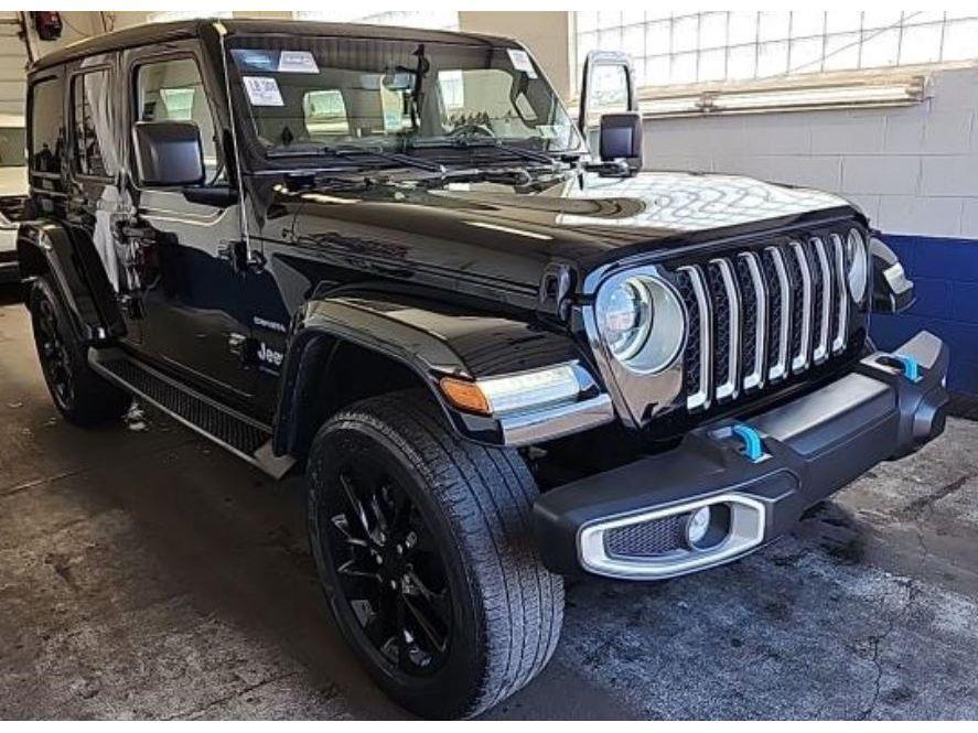 used 2022 Jeep Wrangler Unlimited 4xe car, priced at $29,881