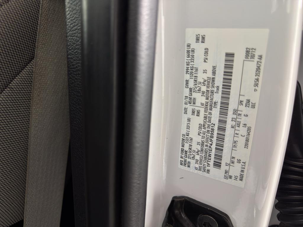 used 2018 Ford F-150 car, priced at $21,995