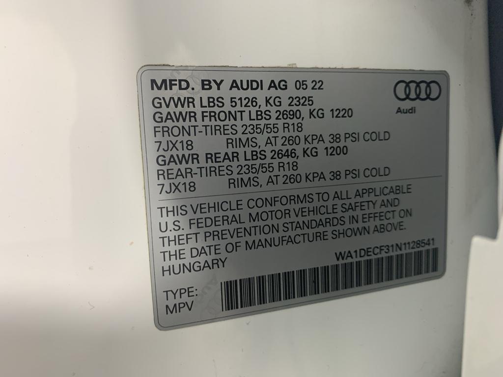 used 2022 Audi Q3 car, priced at $25,575