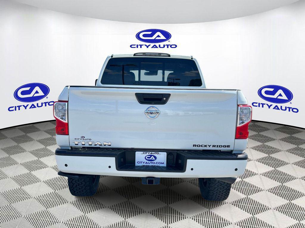 used 2021 Nissan Titan car, priced at $39,980