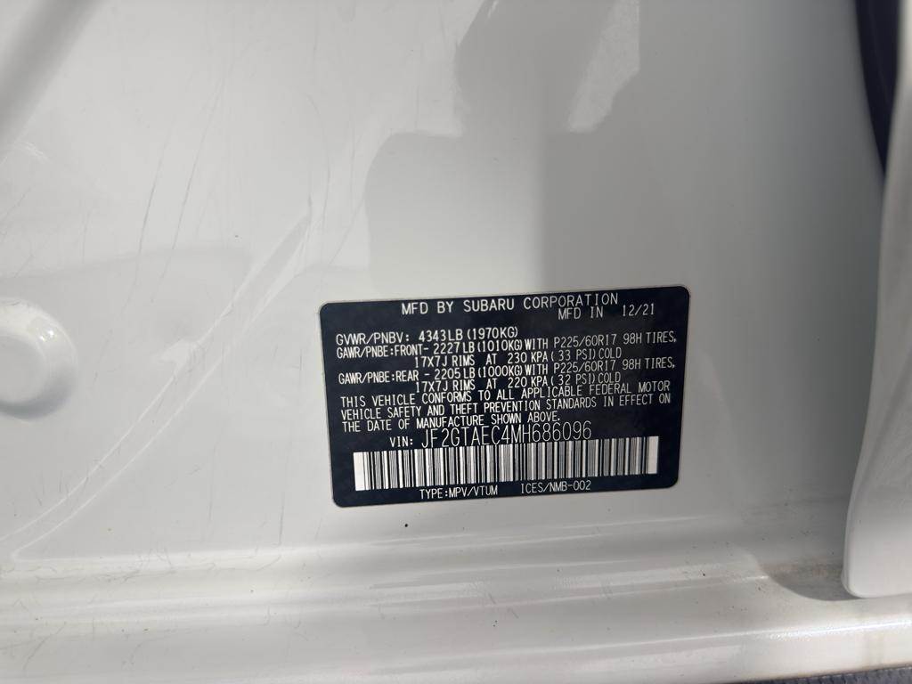used 2021 Subaru Crosstrek car, priced at $18,970