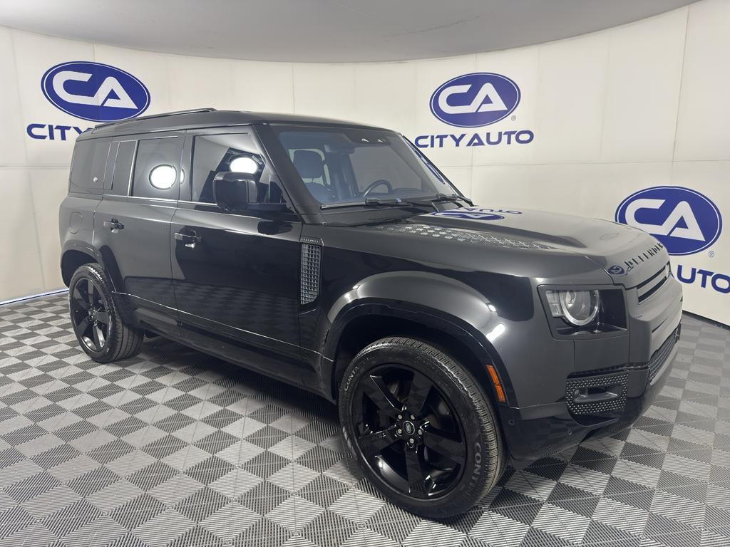 used 2022 Land Rover Defender car, priced at $47,500