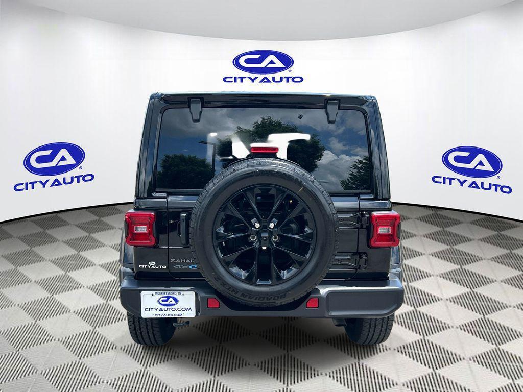 used 2025 Jeep Wrangler 4xe car, priced at $33,840