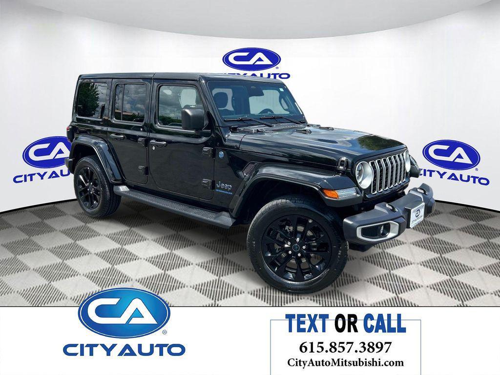 used 2025 Jeep Wrangler 4xe car, priced at $33,840