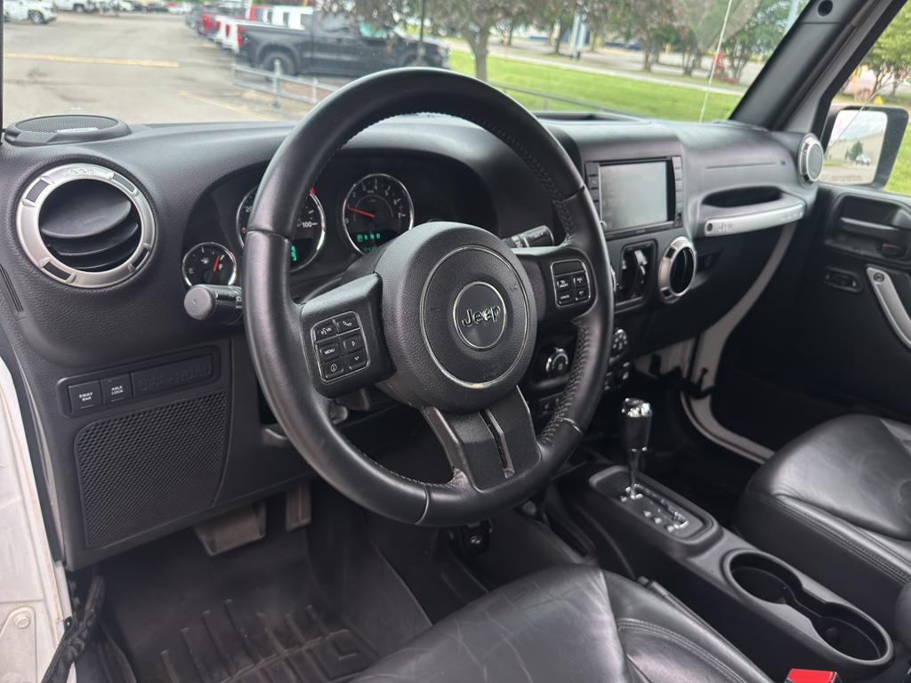 used 2017 Jeep Wrangler Unlimited car, priced at $22,843