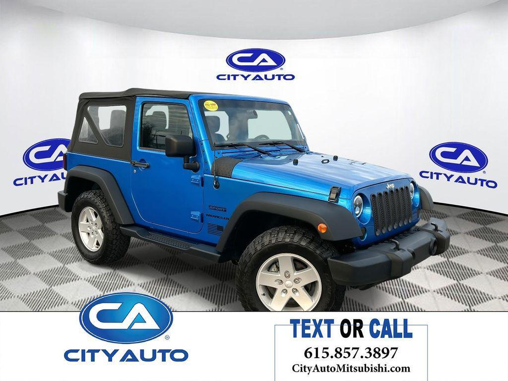 used 2016 Jeep Wrangler car, priced at $13,988
