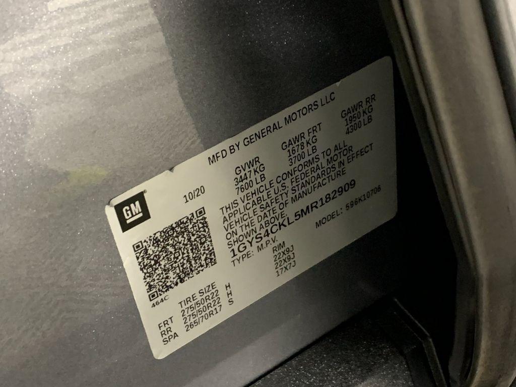 used 2021 Cadillac Escalade car, priced at $49,950