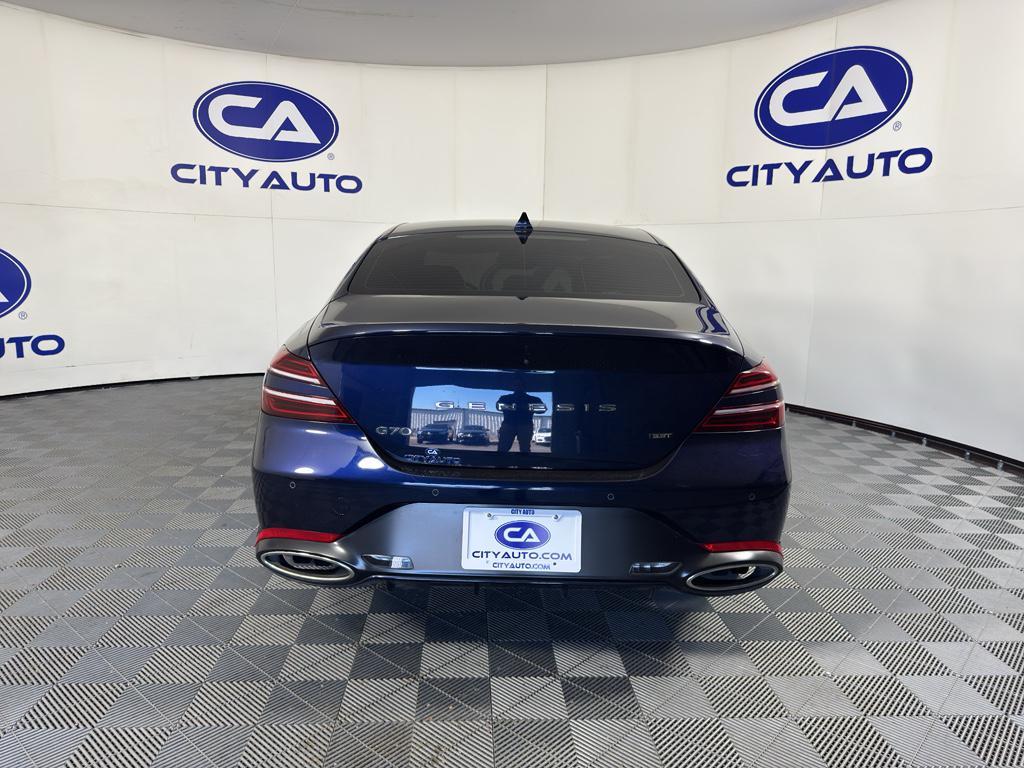 used 2022 Genesis G70 car, priced at $23,480
